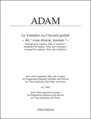 Ah ! vous dirai-je, maman ! for Voice, Flute and Piano and for Voice and Piano