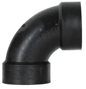 ABS/DWV 90-Degree Pipe Elbow, 3 In.