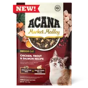 ACANA Market Medley, Indoor Cat Chicken, Trout & Salmon Recipe Dry Cat Food