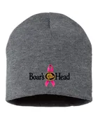 8″  Knit Beanie (Breast Cancer Awareness)