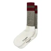 1970s Logger Thermal Socks Forest Maroon