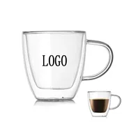 5.4oz Double Wall Glass Mug