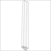 18" Boot System™ Econo-Grip™ Sign Channel, BSH-514