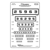 10 ft: MASSVAT (8 Line) Chart