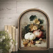 Art Pumpkin Arch Print