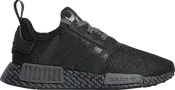 ADIDAS NMD R1 BOOST PRINT BLACK NIGHT FV6992 SIZE 5