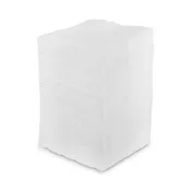 12" x 12" Lunch Napkin, White, 1-Ply [6,000 pcs]