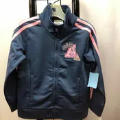 Adidas Blue Solid Child Size 4 Girl's Sweatshirt