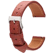 HMS Arizona Full-Grain Leather Dress Watch Strap – La Bretagne, Italy