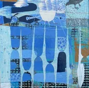 Abstract Painting Using Mixed Media with Suzanne Lewis — October 12 - 13 — Mendocino Art Center