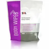 2XL Vitamin E & Aloe Performance Body Cloths - 6" Width x 8" Length - White - 700/Pouch - 1 Each
