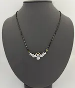18KT DIAMOND MANGALSUTRA  0.56 CT