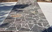 Burgundy Gray Flagstone