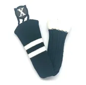 2 Stripe Skinny Stick Hybrid Cover - Navy w/ White Stripes!