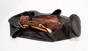 6", 7", 8" Golf Bag Travel Cover - Premium Leather