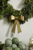 Brass Bow Decor