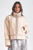Aspen Coat White