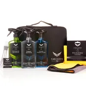 Car Gods Interior Glass Fabric Hard Surfaces Cleaner and Detailing kit