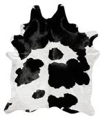 Black & White Cowhide Rug