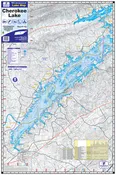 Cherokee Lake Waterproof Map #1702