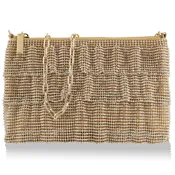 Chloe Crystal Ruffle Bag