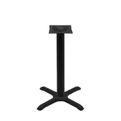 22" x 22" Stamped Steel Crossfoot Table Base