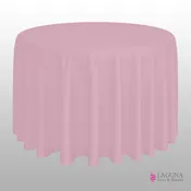 120" Round Table Cover, Pink