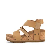 Adris Cork Wedge Sandal