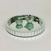 BEVELED MIRROR TRAY