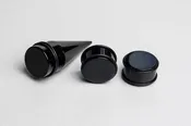 Acrylic Plug and Taper Kit (0 gauge - 1 inch)
