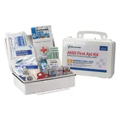 25 Person Bulk Plastic First Aid Kit, ANSI Compliant