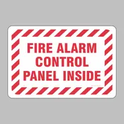 F302G FIRE ALARM CONTROL PANEL sticker - 16 x 24