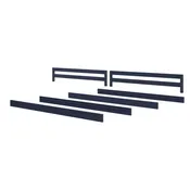 2 x Bedside Rails & 2 x Full Length Safety Rails