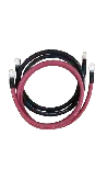 1 Gauge (AWG) Set - Black and Red Pure Battery Cables (Choose Length)