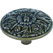 Atlas Homewares 138-BB 1-1/2in (38mm) Hammered Burnished Bronze Round Knob