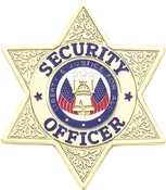 Blackinton Stock Badge - Security Officer - 6 Point