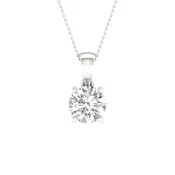 10K 0.50CT Certified Lab Grown Diamond Pendant 70315