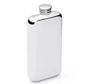 3oz Pewter Screw Top Flask