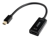 CABLE ADAPTER MINI DISPLAYPORT MALE TO HDMI FEMALE 8.5IN/22CM