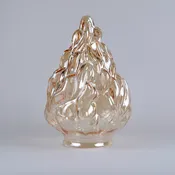 10" Amber Flame Shade — Yankee Barn Lighting