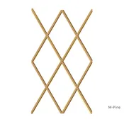 12-D Diamond Window Grille