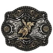 A-Blaze Bull Rider Buckle