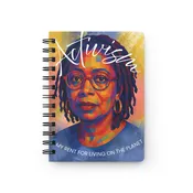 Activism Spiral Bound Journal - My Rent for Living on the Planet — typeplusprint