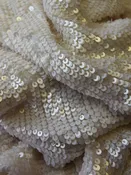 Sequinned Fabric-Babette