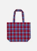 BETTY PLAID - Red Tote Bag