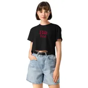 “Bite Me!” Premium Relaxed Women’s crop top