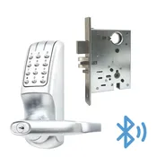 KIC5255 WB BLE & Wi-Fi Enabled Lockset with Mortise Latch & Auto-Deadbolt