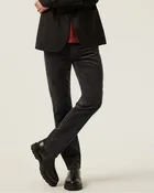 34 HERITAGE Charisma Straight Leg Corduroy Pant (Charcoal)