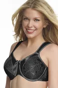 Bali #3562 Satin Tracings Underwire Minimizer Bra