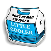 A Blue Little Cooler Sticker